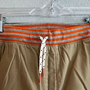Lands End. XL. 14-16 nwot. Boys khaki elastic waist. NWOT
